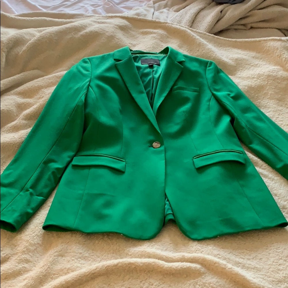 Green blazer